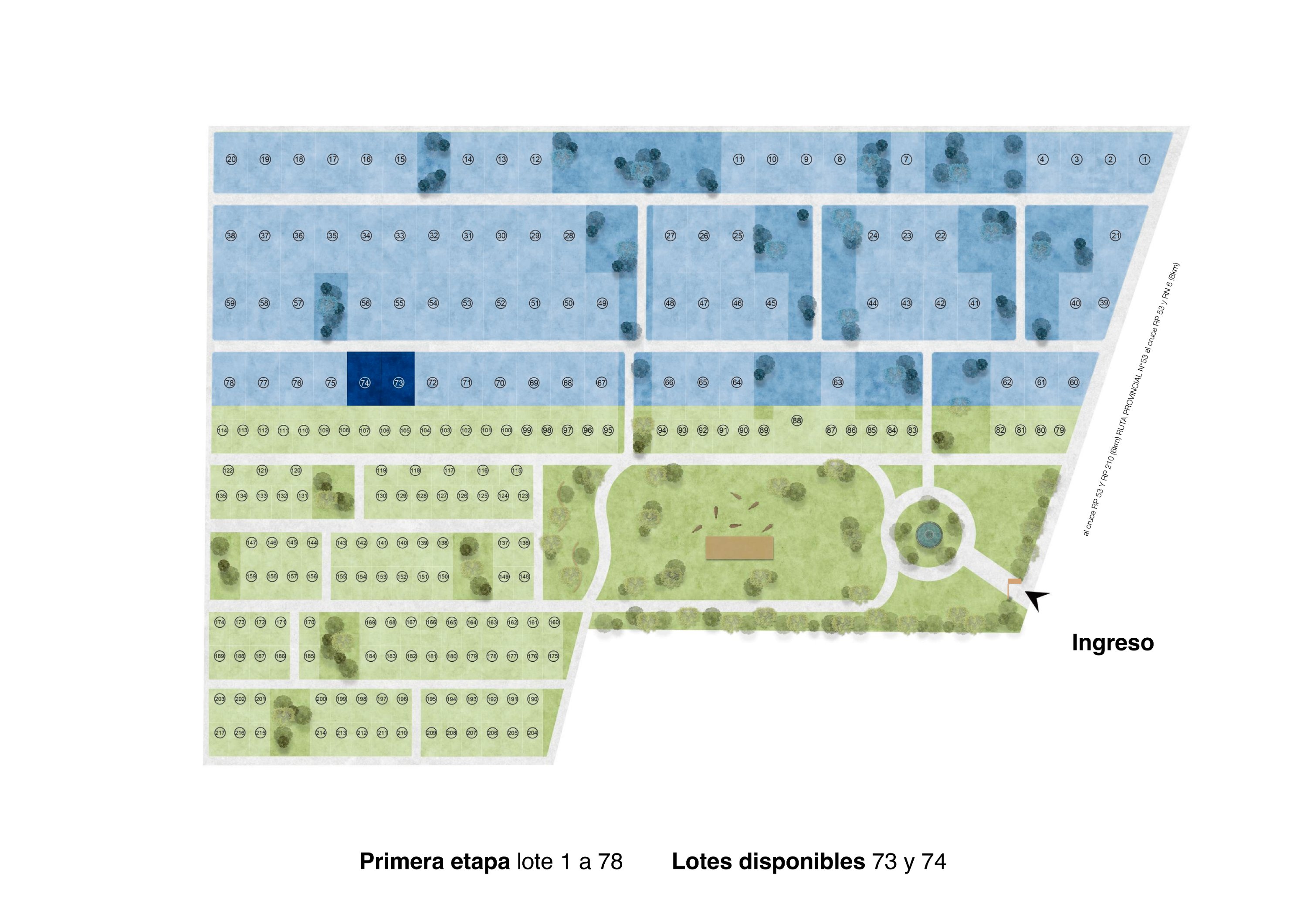 Masterplan Club de Campo Los Cardales — alta resolución